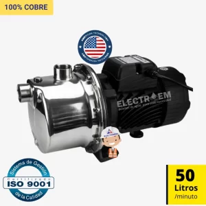 Bomba de agua Acero Inoxidable Berklin 1.5HP-50L/min-46m