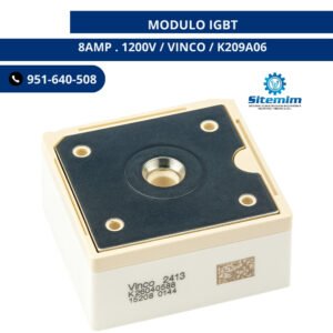 MODULO IGBT 8AMP . 1200V / VINCO / K209A06