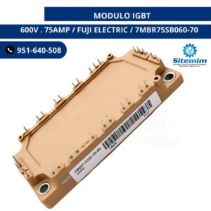 MODULO IGBT 600V . 75AMP / FUJI ELECTRIC / 7MBR75SB060-70
