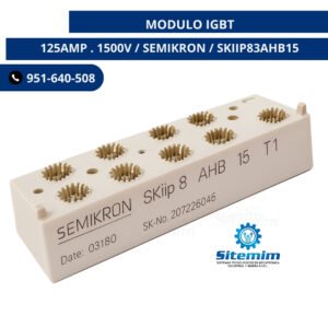 MODULO IGBT 125AMP . 1500V / SEMIKRON / SKIIP83AHB15