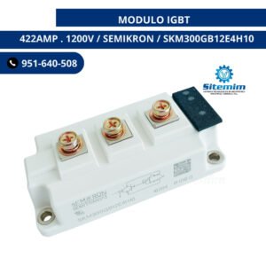 MODULO IGBT 422AMP . 1200V / SEMIKRON / SKM300GB12E4H10