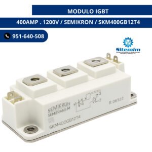 MODULO IGBT 400AMP . 1200V / SEMIKRON / SKM400GB12T4