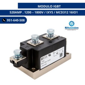 MODULO IGBT 520AMP . 1200 – 1800V / IXYS / MCD312 16IO1