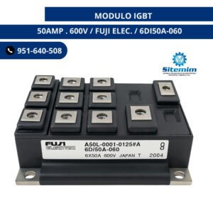 MODULO IGBT 50AMP . 600V / FUJI ELEC. / 6DI50A-060