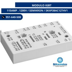 MODULO IGBT 115AMP . 1200V / SEMIKRON / SKIIP38AC12T4V1
