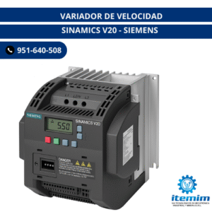 VARIADOR DE VELOCIDAD / SINAMICS V20 - SIEMENS