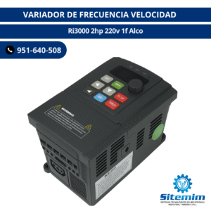 VARIADOR DE FRECUENCIA VELOCIDAD / Ri3000 2hp 220v 1f Alco
